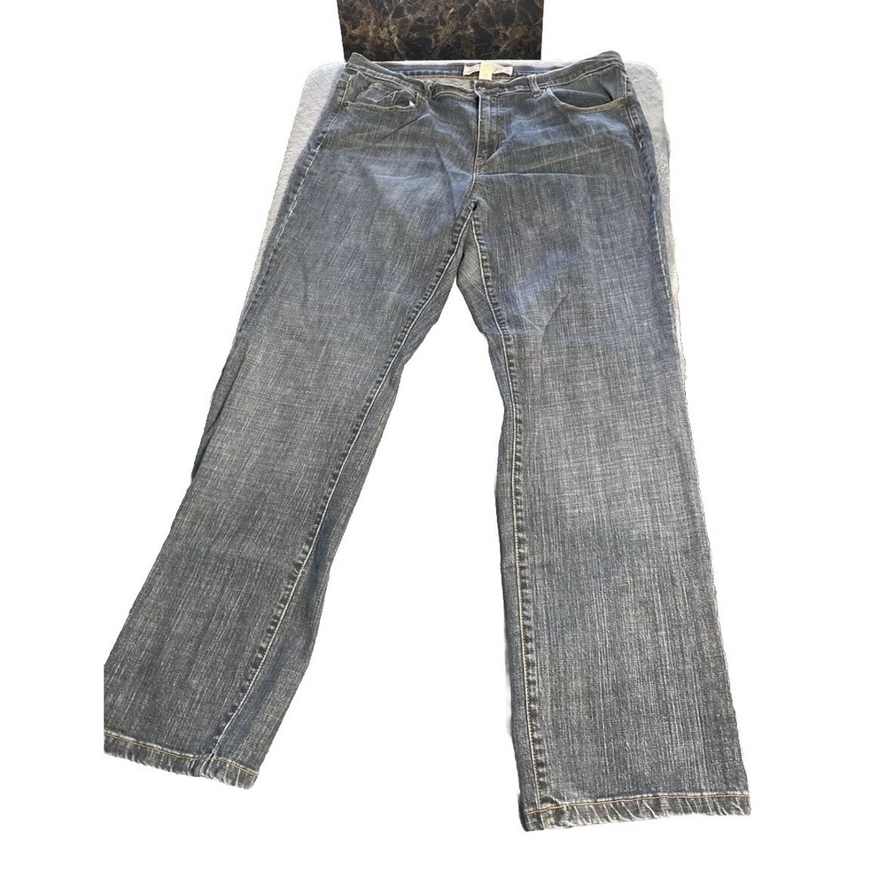 Venezia Jeans Blue Low Rise Boootcut 99% Cotton  (Tag 18tall) (0127)